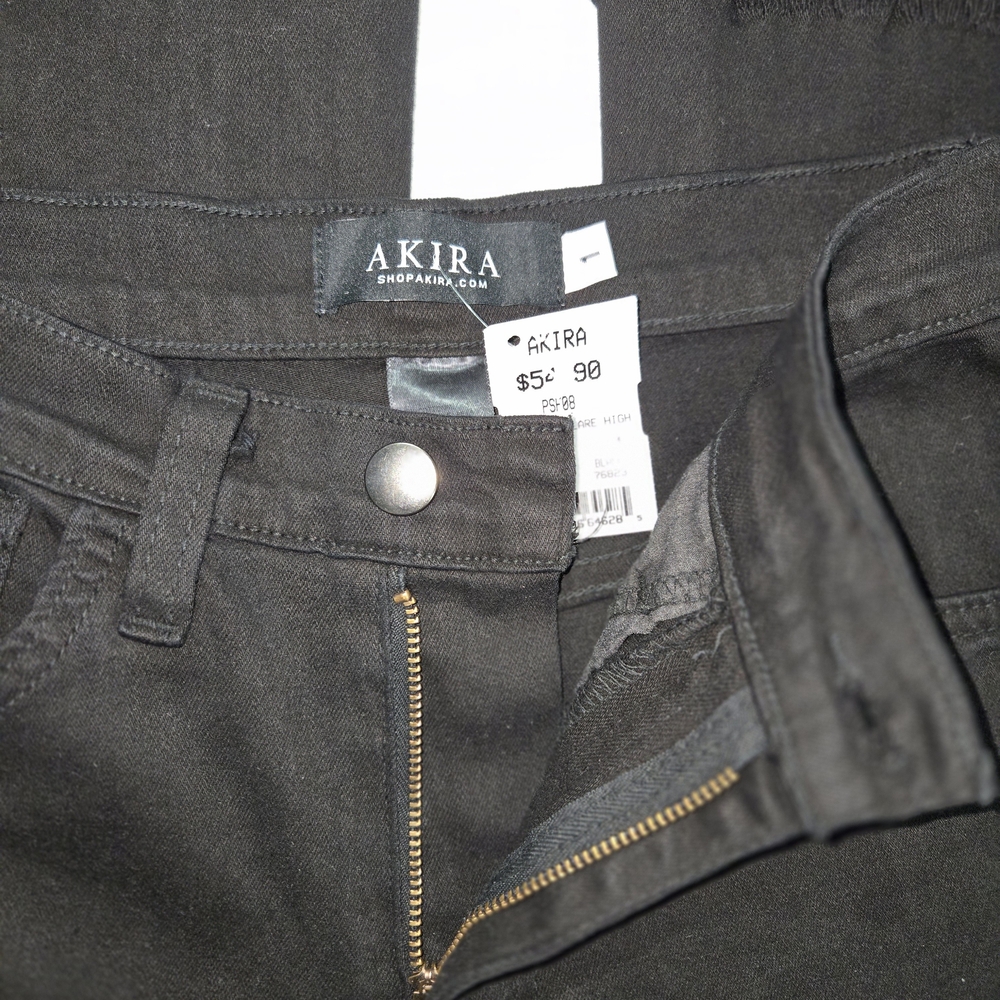 Akira Black Denim Jeans